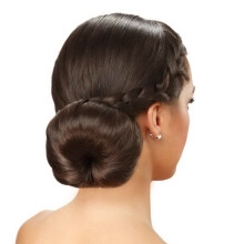Elegant und lässig zugleich, einfach anzuwendendes Haarstyling-Tool für langes und dickes Haar, magischer Haarstyling-Ring für schnellen