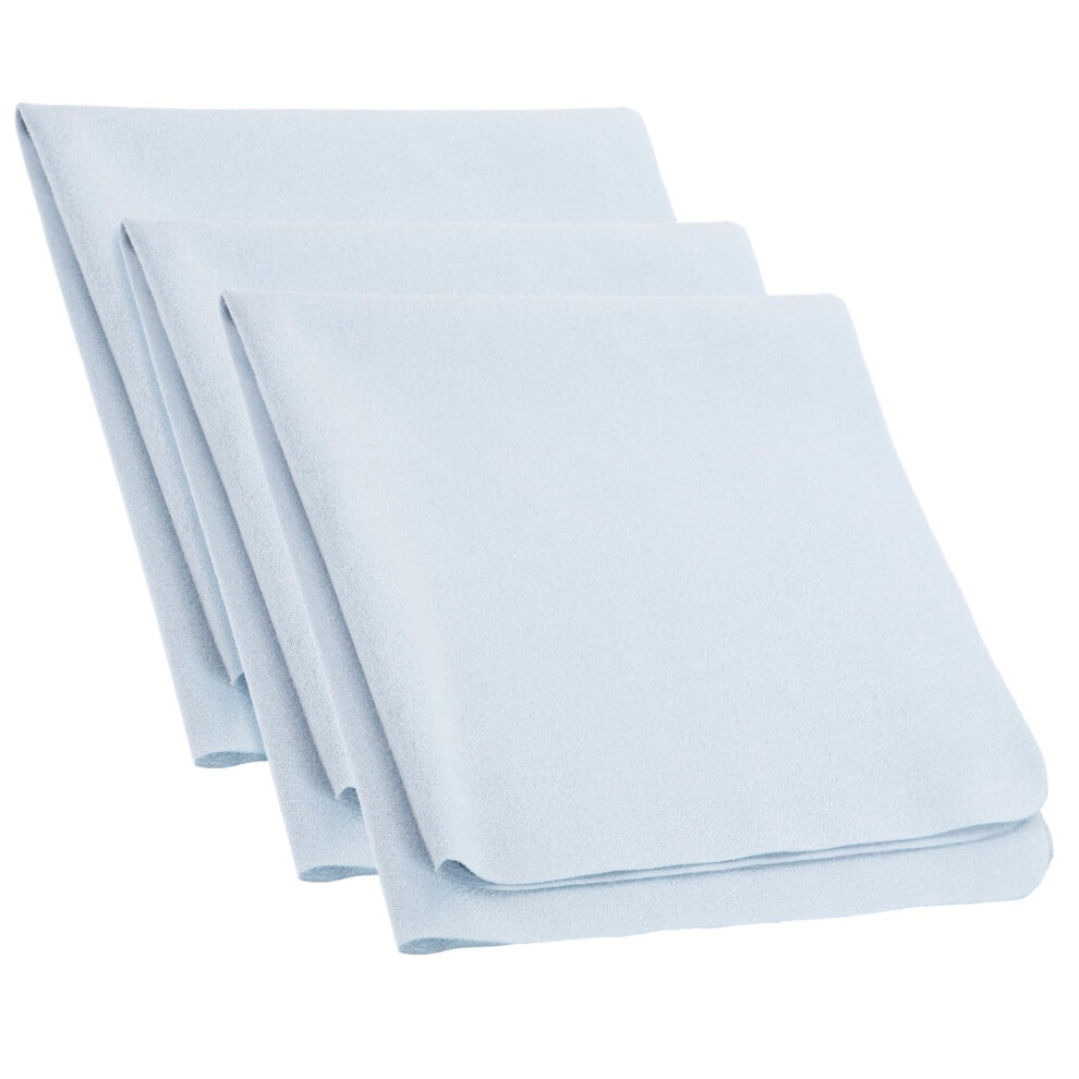 3 Pack Microfiber Lens Cleaning Cloth for Eyeglasses, Camera Lenses, Screens â Removes Dust, Fingerprints, Oil