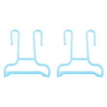 Milieuvriendelijk PP-schoendroogrek, draagbare schoenenorganizer, laarzenhanger met clips, stevige kinderschoenenstandaard voor balkon en kast,