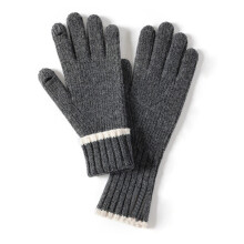 Halvevingerhandschoenen voor de winter, kasjmier handschoenen geschikt voor touchscreenbediening, flexibele pasvorm met stretchstof, warme