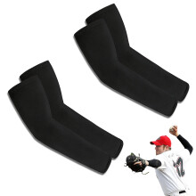 Sun Protection Cooling Arm Sleeves, UPF 50+ Protective Technology Cooling UV Sun Protection Sports Compression for Men Women, Sweat-Wicking Materials