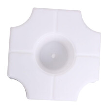Concrete Stepping Stone Molds Reusable DIY Garden Pathway Molds for Backyard Walkways White