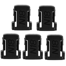 Professionell kundservice Milwaukee M18 18V batterihållare Väggmonterad batteriförvaring Multipack verktygshållare ABS-plastdesign för