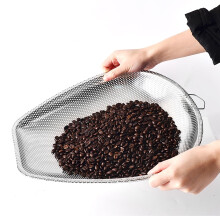 Coffee Bean Cooler, Roast Cooling Machine, DustpanShaped Stainless Steel Hand Net, Heat Dissipating Bean Net