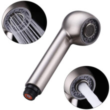 Douchette extractible en acier inoxydable de haute qualité, limiteur de débit amovible pour un contrôle personnalisé de la pression de l'eau de