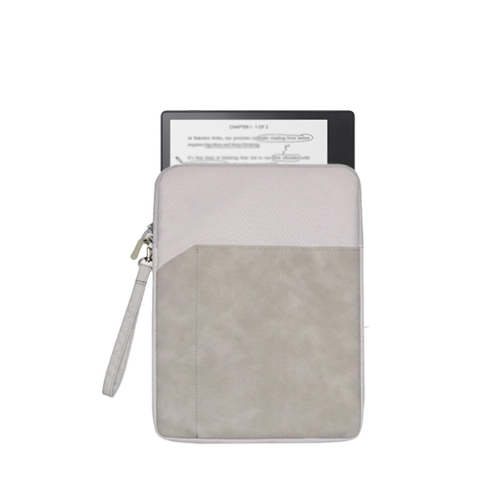 Tablet Sleeve For Kobo Elipsa 2E 10.3 Inch Ereader, Waterresistant 360 Protection Bag, Light Grey 9189345558610