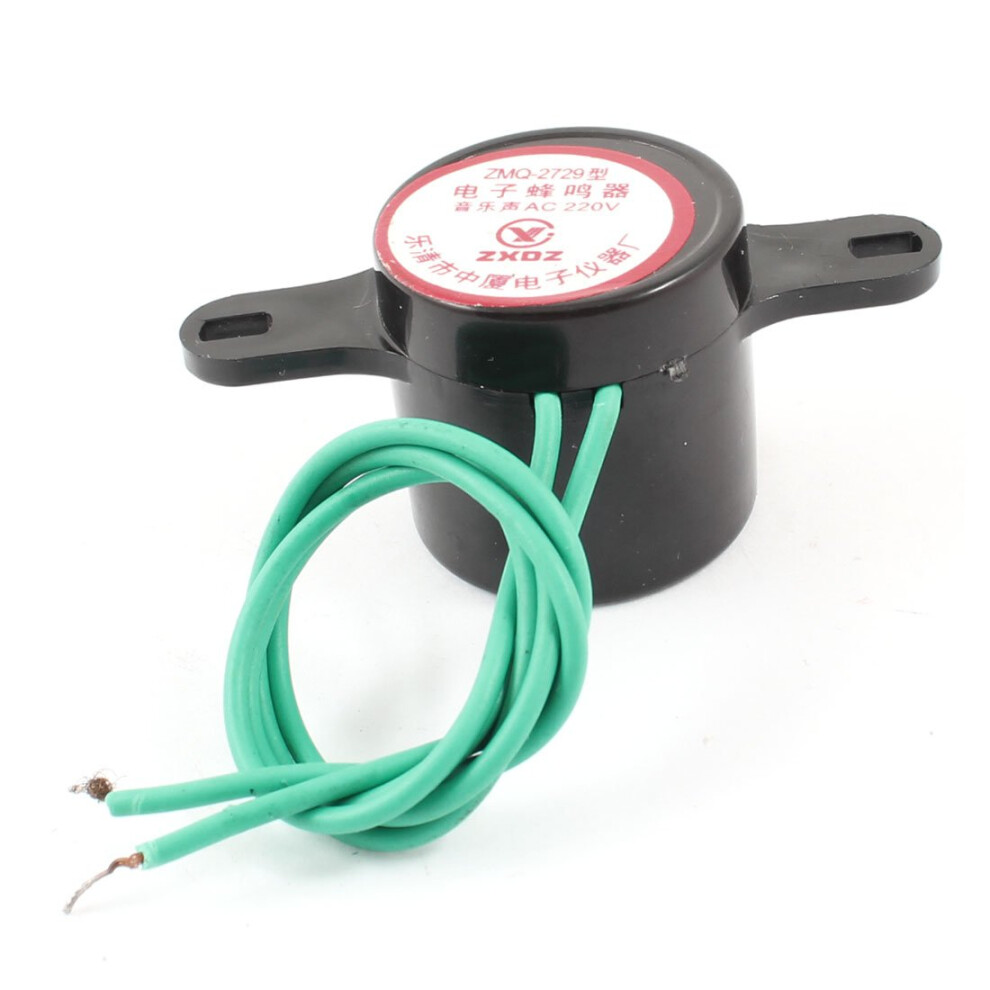 Ac 220V Electronic Buzzer 80Db Loud Continuous Sound Wired Industrial Alert 9001264821562