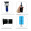 Refractometer Brix Refractometer Tester with ATC Calibration Sugar: 032% Tools Brix Meter for Fruit Vegetable Juice 2
