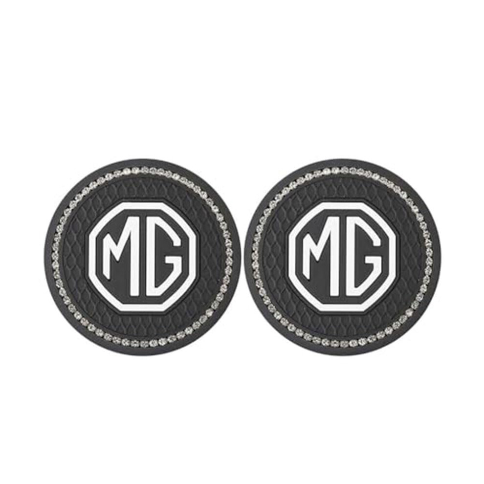 2 Pcs Car Cup Holder Coasters For Mg Hs 20182025, Waterproof Mats With Scratch Protection 9189345558801