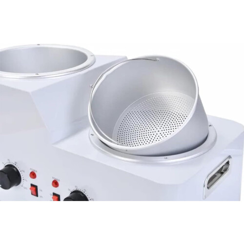 Dual Pot Wax Warmer 9L Capacity with Filter, Adjustable Temperature Professional Salon Use 2