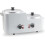 Dual Pot Wax Warmer 9L Capacity with Filter, Adjustable Temperature Professional Salon Use 2