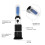 Handheld Refractometer for Copper Content 090% Brix with ATC, Used for Sugar Feed 3