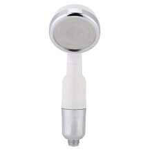Pommeau de douche haute pression, matériau ABS écologique, conception amovible pour un nettoyage facile, trois jets pour une expérience de douche
