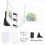 DIY Drawing Tracing Board Light Copy Pad with Stand for Artists 5
