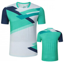 (1895 Green 1 Shirt, Men 4XL) 2026 Men Women Tennis T-Shirt, Gradient Color Quick Dry Tennis T Shirts, Girl Badminton Table tennis Clothes