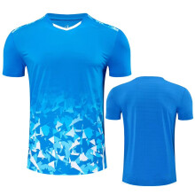 (2237 Blue 1 Shirt, Asian Size 140) New Tennis T-Shirts Men Women Girls Badminton Clothes Children Table Tennis Soccer Uniforms Jerseys Gym Sportwear