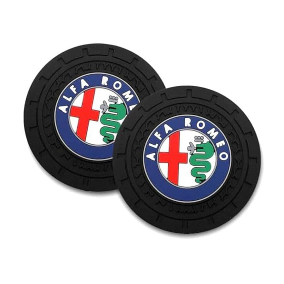 2 Pcs Car Cup Holder Coasters With Waterproof Antislip Design For Alfa Romeo 159 20052011 9001264822781