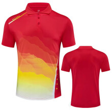 (2233 Red 1 Shirt, Asian Size 130) New Tennis T-Shirts Men Women Girls Badminton Clothes Children Table Tennis Soccer Uniforms Jerseys Gym Sportwear