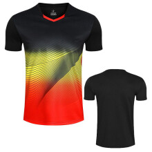 (2315 Black 1 Shirt, Asian Size 140) New Tennis T-Shirts Men Women Girls Badminton Clothes Children Table Tennis Soccer Uniforms Jerseys Gym Sportwear
