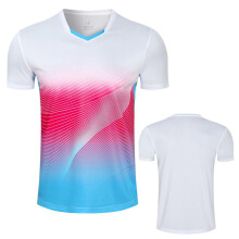(2315 White 1 Shirt, Asian Size L) New Tennis T-Shirts Men Women Girls Badminton Clothes Children Table Tennis Soccer Uniforms Jerseys Gym Sportwear