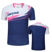 (1892 Navy 1 Shirt, Kid S) 2026 Men Women Tennis T-Shirt, Gradient Color Quick Dry Tennis T Shirts, Girl Badminton Table tennis Clothes