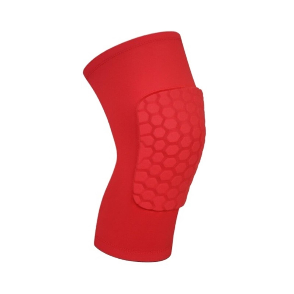 Red Knee Protectors For Soccer And Running With Compression Knee Guards (, Xl)