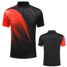 (2443 Black 1 Shirt, Asian Size M) New Tennis T-Shirts Men Women Girls Badminton Clothes Children Table Tennis Soccer Uniforms Jerseys Gym Sportwear
