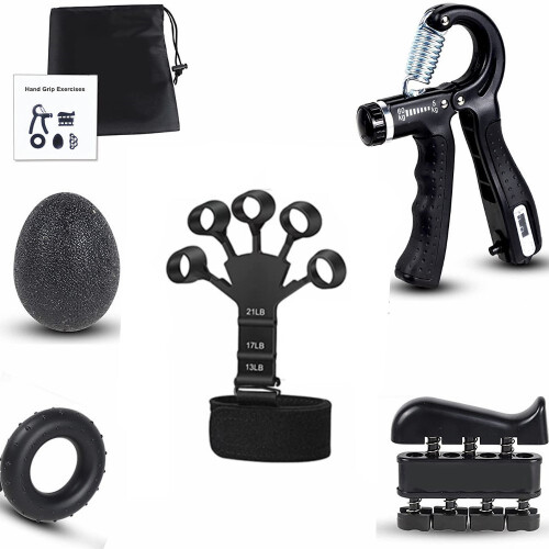 Set mit Hand- und Fingertrainer 5-teilig