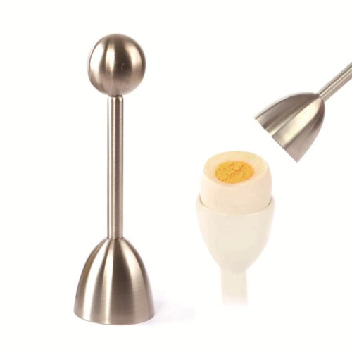 Eierköpfer Eieröffner aus Edelstahl Silver 1