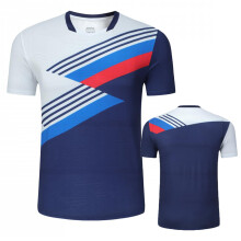 (1893 Navy 1 Shirt, Men 2XL) 2026 Men Women Tennis T-Shirt, Gradient Color Quick Dry Tennis T Shirts, Girl Badminton Table tennis Clothes