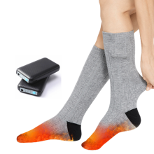 Batéria vyhrievané ponožky 4000 mAh Grey M