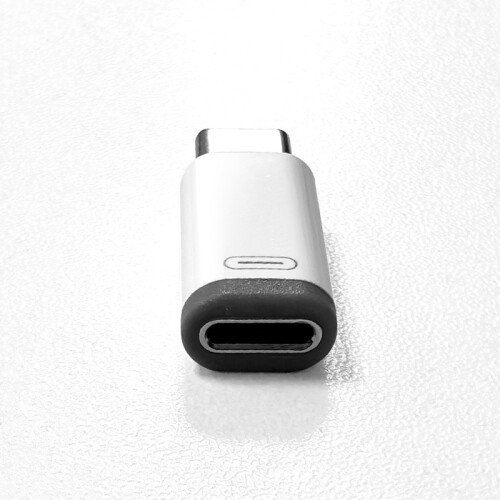 Adaptér Lightning (samice) na USB-C (samec). 1