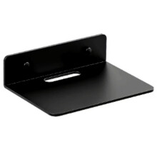 Fém fali polc beltéri használatra, WiFi Mesh Router kijelző polc csúszásgátló kialakítással korrózióálló bevonattal, falra szerelhető