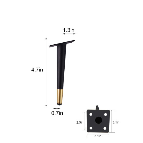 Πόδια για Έργα Επίπλων DIY, Στηρίγματα Μοντέρνου Στυλ στα Μέσα του Αιώνα για 1
