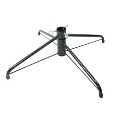 Heavy Duty Metal Christmas Tree Stand for 37ft Artificial Trees, Foldable Stable Base Black