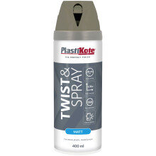 Twist & Spay Matt 400ml Quatz Gey PKT23122