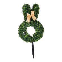 Easter Bunny Topiary Artificial Topiary Tree for Indoor Outdoor Festive Garden Decoration