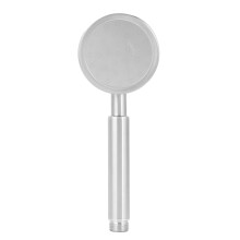 Pommeau de douche en acier inoxydable à jet haute pression réglable, installation universelle, fabriqué en métal de qualité aérospatiale pour