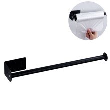 Zelfklevende toiletpapierhouder, type 304 roestvrij staal, montage zonder boren, roestvrij voor badkamer en keuken, geborsteld nikkel, waterbestendig