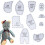 Memory Bear Sewing Guide  Template Set  10 Sewing Practice Templates for DIY Craft Projects at Home 5
