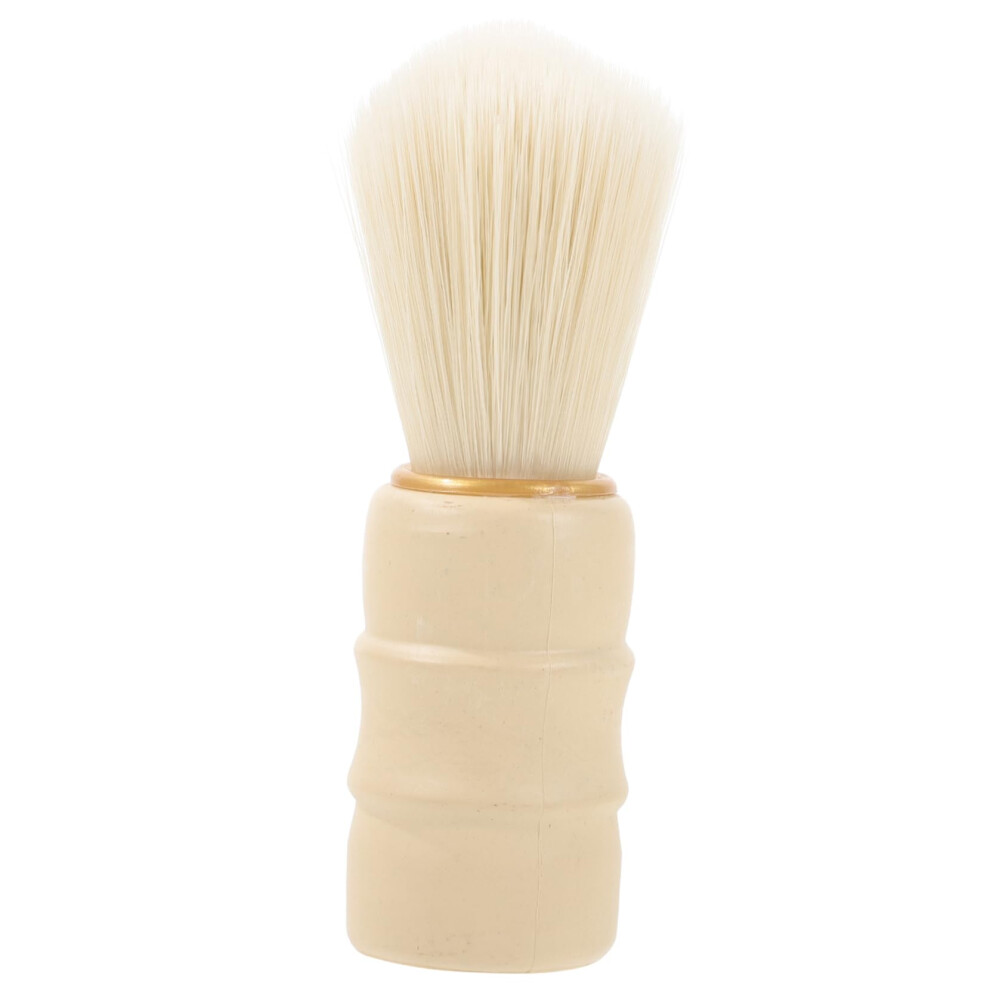 Shaving Brush for Beard Grooming with Flat Bottom Barber Neck Duster Professional Salon Tool