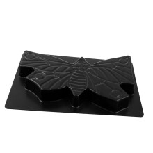 Butterfly Shape Garden Path Mold with Unique Pattern, Reusable Concrete Paving Mold for DIY Walkways