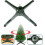 Large Automatic Christmas Tree Rotating Stand with TwoWay Spin and Stable Base 6580cm 2