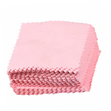 50Pack Microfiber Cleaning Cloth for Glasses and Jewelry, Reusable Polishing Wipes
