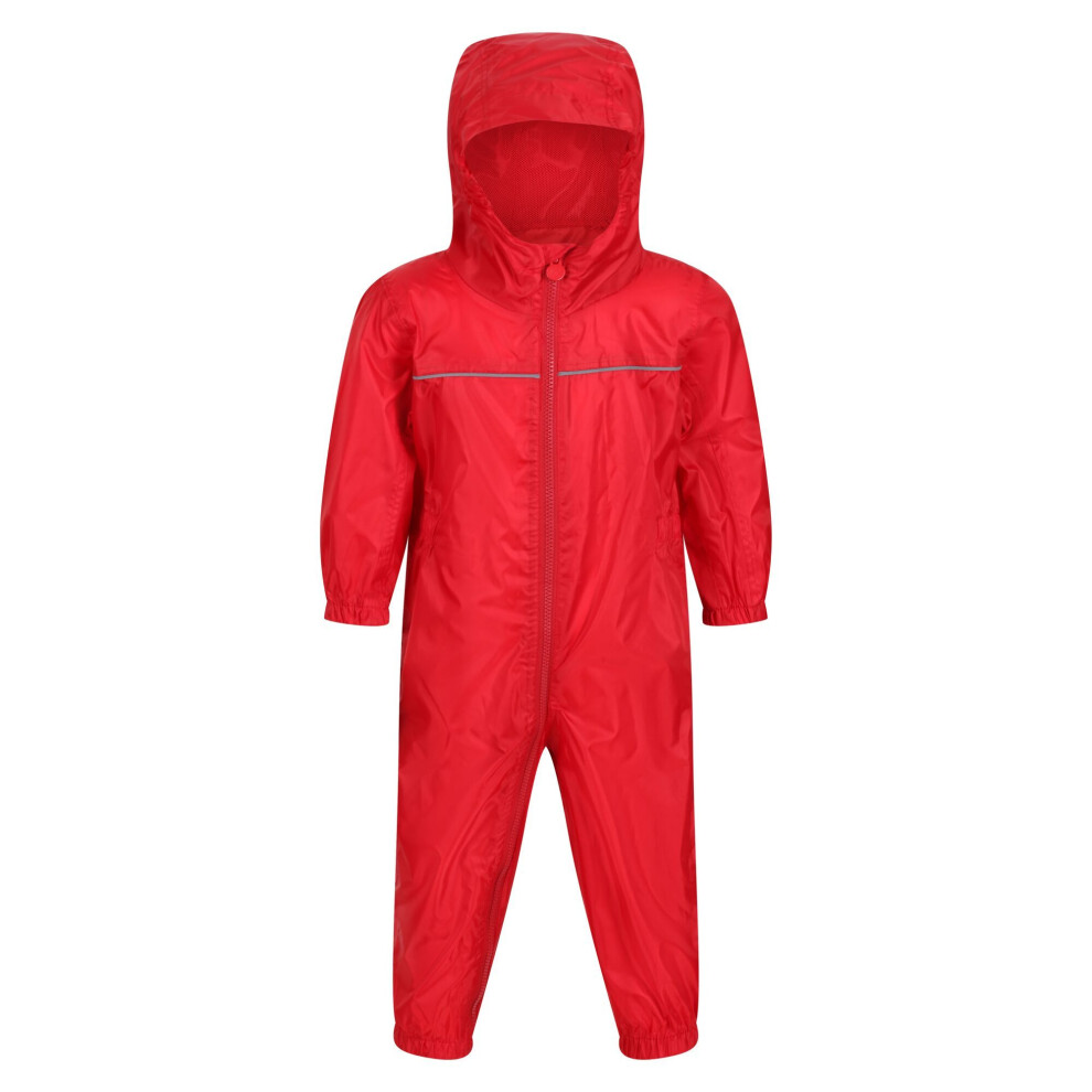 Regatta (12-18 Months, Classic Red) Professional Baby/Kids Paddle All In One Rain Suit
