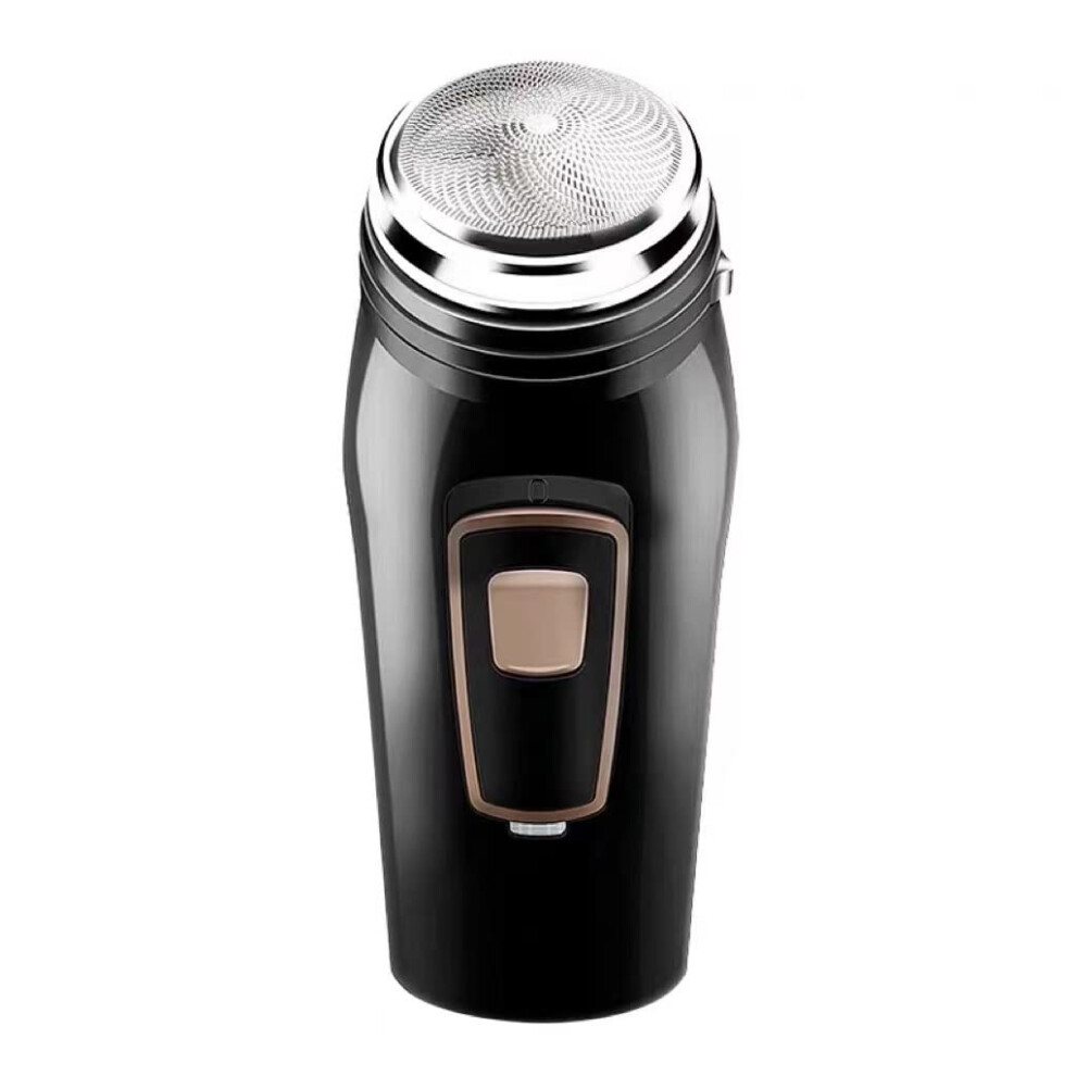 Electric Shaver for Men Rechargeable Single Head Razor with ThreeLeaf Blade and Temple Knife