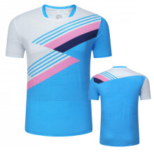 (1893 Blue 1 Shirt, Kid Or Women 3XL) 2026 Men Women Tennis T-Shirt, Gradient Color Quick Dry Tennis T Shirts, Girl Badminton Table tennis Clothes