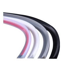 Waterproof shower threshold, silicone vapor barrier for kitchen, sink, stove, bathroom, tub. Bianco 4m, durable solution Bianco 4m/157 inch.