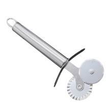 Professional Stainless Steel Pizza Cutter, Server Spatula, NonStick Coated Pasta Utensils