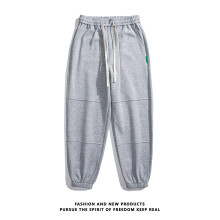 (gary, 3XL) Men's Clothing 2025 AW baggy pants cuffed sweatpants outdoor sports pants men and women comfortable simple high street